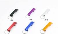 Özelleştirilmiş Mini taşınabilir cep Metal Bar araçları şişe açacağı alüminyum anahtarlık anahtarlık bira şişe açacağı