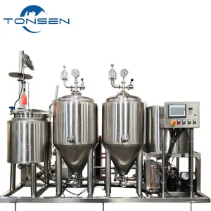 Micro equipamento de cervejaria 50l, mini sistema de fermentação doméstica para venda