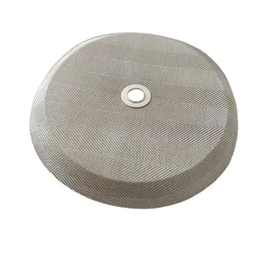 Circular Round Concentrate Filter Stainless Steel Mesh Extraction Screens