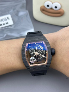 Reloj Tourbillon Mecánico Automático de Lujo para Hombre de 26 Años, con Bisel Dorado, Resistente al Agua, de Cerámica Negra de Alta Calidad - Product Image 3