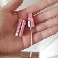 Vente en gros 13mm or noir ruban aluminium buse de parfum parfum pompe de pulvérisation tête de pulvérisation demi-couvercle buse pour bouteille