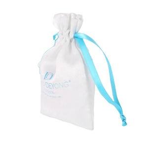 Eco Friendly Satin Gift <b>Bags</b> Cosmetic <b>Make</b> <b>up</b> Dust <b>Bag</b> Clothing Swimwear Clothing <b>Drawstring</b> Pouch Custom Logo - Product Image 2