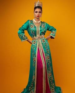 Acetato Lehenga Choli para mujer ATIYA LIBAS con bordado pesado hasta el suelo para ropa de boda-Étnico de India y Pakistán - Product Image 1