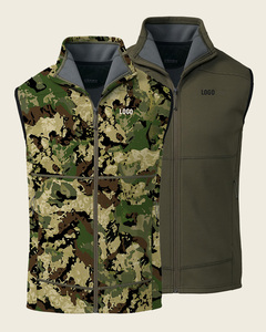 OEM gilet léger de chasse et de pêche en gros Kui vêtements de chasse camouflage chaud polaire gilet de chasse - Product Image 3