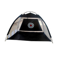 En gros, Cage de frappe de golf portable pour entraînement extérieur, avec ensemble de 4 cibles, en polyester durable, 55x20x20, pour la maison