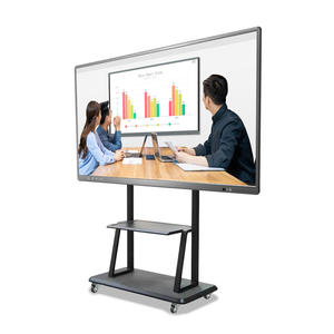 หน้าจอสัมผัส IR 55 65 75 <span class=keywords><strong>86</strong></span> 98 100 110นิ้ว4K HD 20จุดจอแสดงผล LCD สำหรับการประชุมระดับมัธยมปลายไวท์บอร์ดแบบโต้ตอบ - Product Image 4