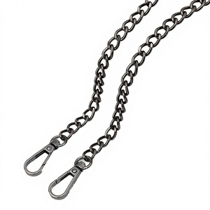 Chaîne de sac à main de luxe pour femme en alliage de zinc brut, accessoires de sac personnalisables et tendance, modèle JQR - Product Image 1