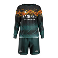 Seragam Klub Sepak Bola Pria Kustomisasi Profesional, Jersey Latihan Sepak Bola Bernapas, Cepat Kering, Anti-Bakteri, Custom