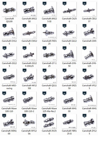 อะไหล่รถมอเตอร์ไซค์สมรรถนะสูง แคมชาฟท์สำหรับ TY125 Viper ZS125J RX125 RX150 - Product Image 6