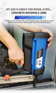 Meite-<span class=keywords><strong>clavadora</strong></span> de Gas de alta calidad, potente MT-G38 con celda de combustible para trabajo al aire libre, pistola de clavos de gas inalámbrica - Product Image 6