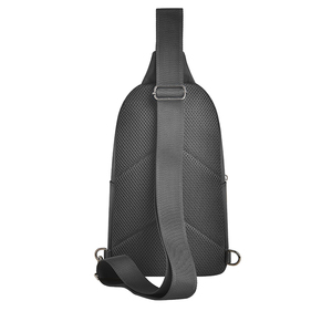 Borsa personalizzata Wiwu in PVC nero da uomo <span class=keywords><strong>Messenger</strong></span> a tracolla impermeabile di alta qualità con serratura a motivo di frutta e Logo personalizzato - Product Image 5