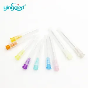 16G-30G Stainless Steel 30 Gauge Needle Color Coded Multi-size Medical Disposable Hypodermic Needle