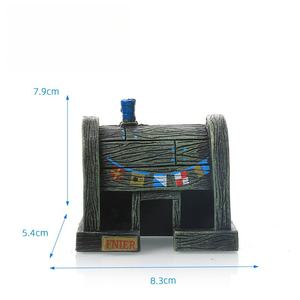 2024 nueva fábrica Wn, venta al por mayor, pecera de plástico, decoraciones para acuario, casa de piña, adornos de dibujos animados, cueva de Escape de camarones - Product Image 4