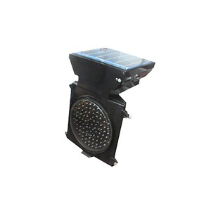 Feux de signalisation solaires jaunes pour la circulation routière, montage au sol, IP65, plastique ABS, affichage LED - Product Image 5