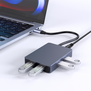 Siêu mỏng 4 cổng nhôm <span class=keywords><strong>USB</strong></span> 3.0 <span class=keywords><strong>HUB</strong></span> sản phẩm mới với 5gbps siêu tốc độ cao truyền dữ liệu 4-trong-1 3.0 <span class=keywords><strong>USB</strong></span> Splitter trong kho - Product Image 5