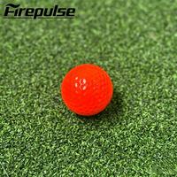 Balles de golf de tournoi Orange 2 pièces en Surlyn, balle de golf de tournoi haute compression en Surlyn, balle de golf haute performance