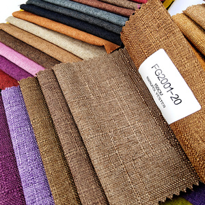 Bomar Vải Nhà Sản Xuất Của Linen-Look <span class=keywords><strong>100</strong></span>% <span class=keywords><strong>Polyester</strong></span> Vải Sợi-Nhuộm Mô Hình Phong Cách Tự Nhiên Cho Trang Trí Nội Thất Bọc <span class=keywords><strong>Sofa</strong></span> - Product Image 2