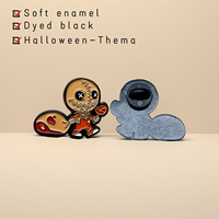 2025 Halloween Thème Personnalisé Épingles En Émail Doux Creative En Alliage De Zinc UV Imprimé Vente Chaude Produit Plaque