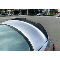 Aileron arrière simple en fibre de carbone ABS de type Ducktail pour BMW Série 3 E90 M4 2005-2012, pièce de rechange, accessoires de modification extérieure