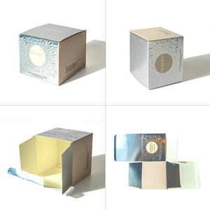 Boîte d'emballage de luxe personnalisée avec logo argenté en relief, boîtes en papier à motif 3D pour crème CC <span class=keywords><strong>et</strong></span> <span class=keywords><strong>maquillage</strong></span> - Product Image 3