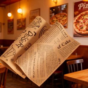 Papel de Envolver para Hamburguesas y Sándwiches, Impreso Personalizado, de Grado Alimenticio, Resistente a la Grasa, Recubierto de PE con Logotipo Personalizado - Product Image 3