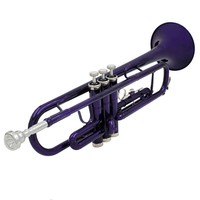 SLADE B- Small Size Brass Tube Body Professional and Student Beginners' Brass Instruments with BB Tone Lacquer Surface Trumpet