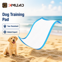 Kimlea Lot économique de tapis absorbants jetables pour chiens en tissu non tissé, pour l'apprentissage de la propreté des chiots, utilisation en canil, soins pour animaux de compagnie, avec noyau super absorbant et anti-fuites