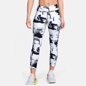 2026 PIHA SPORTS Sublimation Yoga Sports Leggings for Women Tight Printed <b>Compression</b> Capri Spandex/Polyester Anti-Bacterial - Product Image 1