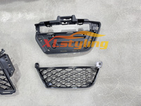 XLstyling Car Conversion Upgrade Facelift Body Kit Pare-chocs Avant Arrière C63 Bodykit pour Mercedes Benz Classe C W204 07-14