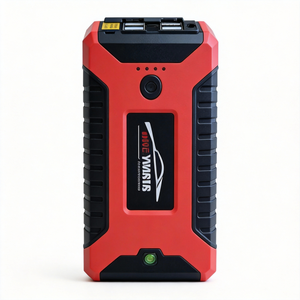 Compact 12V <b>Car</b> Jump Integrated Battery <b>Clamps</b> Dual USB Port Emergency Light Built in for Travel Use JUMP START - Product Image 2