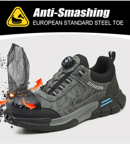 Chaussures <span class=keywords><strong>de</strong></span> sécurité pour hommes tendance et très vendues, avec des caractéristiques anti-éclatement et anti-perforation, chaussures <span class=keywords><strong>de</strong></span> travail durables et confortables - Product Image 3