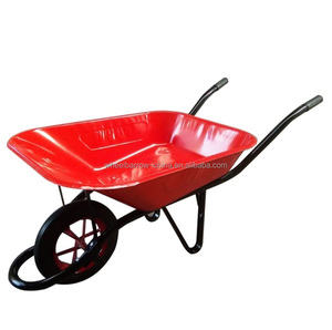 Carretilla de ruedas de construcción de servicio pesado, modelo de carretilla de Francia <span class=keywords><strong>WB6400</strong></span>, modelo de mercado de Somalia, Carretilla con rueda sólida Somalí - Product Image 4