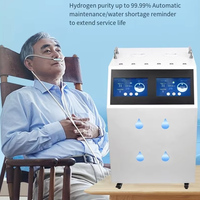 Machine d'inhalation d'hydrogène professionnel SPRING SPE 99,999 % de pureté, générateur d'inhalateur moléculaire 12600 ml/min, prend en charge plusieurs applications