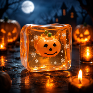 Juguete Sensorial Antiestrés de Cubo Transparente Suave Personalizado para Halloween, Regalo Promocional para Empresas y Recuerdos de Fiesta - Product Image 3