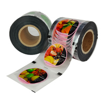 OEM FEST Kaltgetränke-Plastikfolie PET/PP/PE Bubble Tea Becher-Versiegelungsfolie für 90mm 95mm Papier- und Plastikbecher