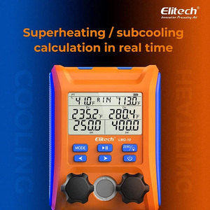Manómetro Digital Elitech con Válvula de 2 Vías y Abrazaderas para Termómetro, para Piezas de Calefacción, Sistemas HVAC, Aluminio <span class=keywords><strong>LMG</strong></span> - Product Image 2