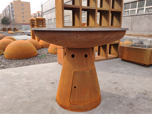 <span class=keywords><strong>Table</strong></span> de <span class=keywords><strong>barbecue</strong></span> en acier, cuisine à l'extérieur, <span class=keywords><strong>barbecue</strong></span> au charbon de bois, combustion du bois, - Product Image 6
