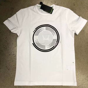 Nuova T-shirt da Uomo Casual Business 2026 Stampata Traspirante in Puro Cotone Delicata sulla Pelle, T-shirt da Uomo a Maniche Corte Ispessita - Product Image 1