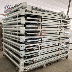 럭셔리 유럽 블랙 파우더 코팅 말 헛간 상자 마구간 방목장 패널 - Product Image 4