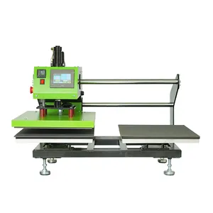 Hydraulische Heißpressmaschine Doppelkopf gewerbe Heißpressmaschinen 60x40 Heißpressen Doppelbett