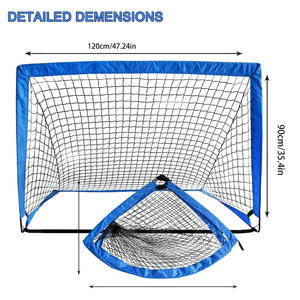 Red de Fútbol Portátil Plegable 4x3 pies, Portería de Fútbol Fácil de Montar para Entrenamiento Rápido - Product Image 6