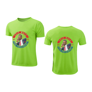 T-shirt pour homme en mélange de coton et de polyester imprimé, tee-shirt graphique décontracté personnalisé - Product Image 1