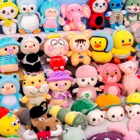 Vente en gros usine : Peluche de dessin animé de 8 pouces, poupée pour machine à griffes, en coton PP, douce, prix d'arcade