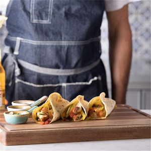 Tabla de Cortar Rectangular Personalizada de Madera de Acacia y Nogal, Ecológica, para Cocina, Tabla de Cortar de Bambú, Tabla de Quesos - Product Image 6