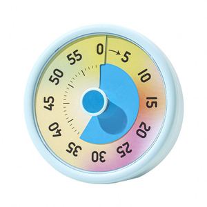 Portable 60 Minute Silent Visual Timer, Plastic Silent Kitchen Timer, Round Durable Timer Number - Product Image 5