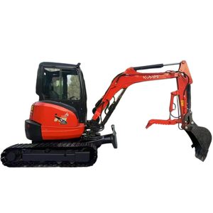 <span class=keywords><strong>Mini</strong></span>-excavatrice <span class=keywords><strong>Kubota</strong></span> U35 d'occasion, 3,5 tonnes, <span class=keywords><strong>peinture</strong></span> d'origine, comme neuve, prête à travailler, faible nombre d'heures, prix de gros, en stock, livraison rapide - Product Image 1