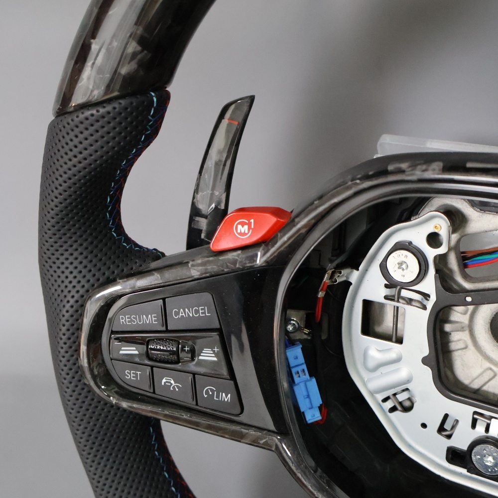 Comfortable CS Forged Carbon Fiber Steering Wheel (BMW Fitment), photo 6