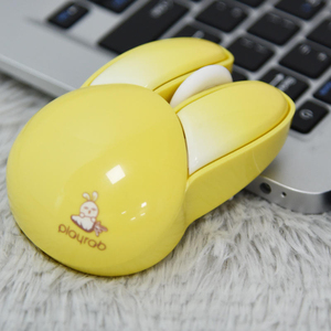 Cute Rabbit Wireless <b>Mouse</b> <b>for</b> Girls Lovely Cartoon Design Portable Office <b>Mice</b> <b>for</b> Laptop <b>Computer</b> Silent Buttons Slim Style - Product Image 1