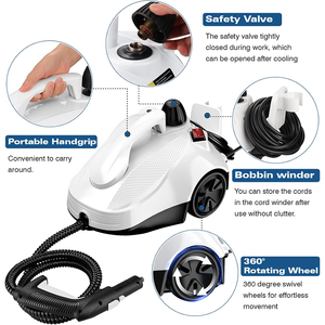 Limpiador de <span class=keywords><strong>vapor</strong></span> de alta temperatura, <span class=keywords><strong>vapor</strong></span> eléctrico portátil para alfombras, suelo, cocina y coche, <span class=keywords><strong>limpieza</strong></span> de <span class=keywords><strong>vapor</strong></span> potente de alta presión - Product Image 4