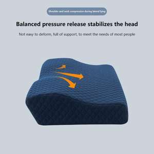 Geri ve yan uyuyanlar için ortopedik boyun destek yastığı uyku için bellek köpük yastık - Product Image 2